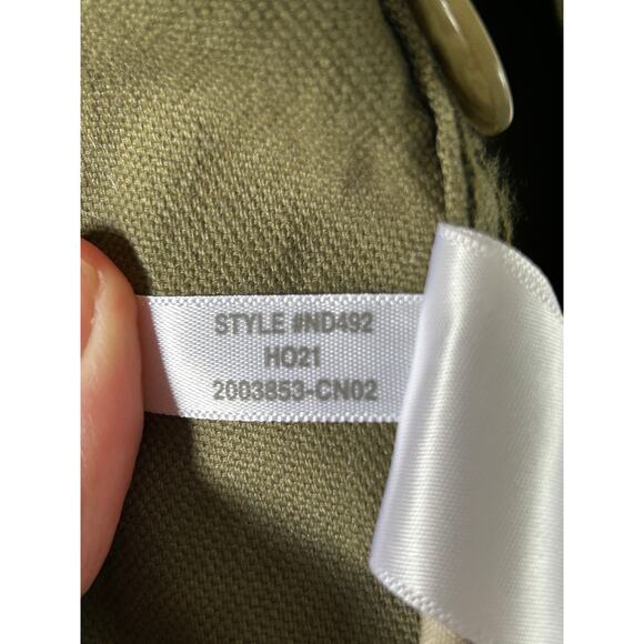 Madewell Northover Utility Workwear Military Jacket Sold Out Desert Olive Size S - Picture 7 of 8